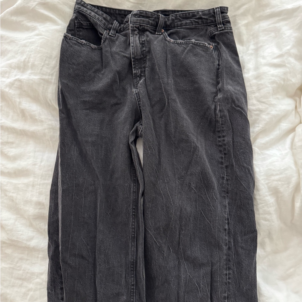 Old Navy Charcoal High-Rise Jeans
